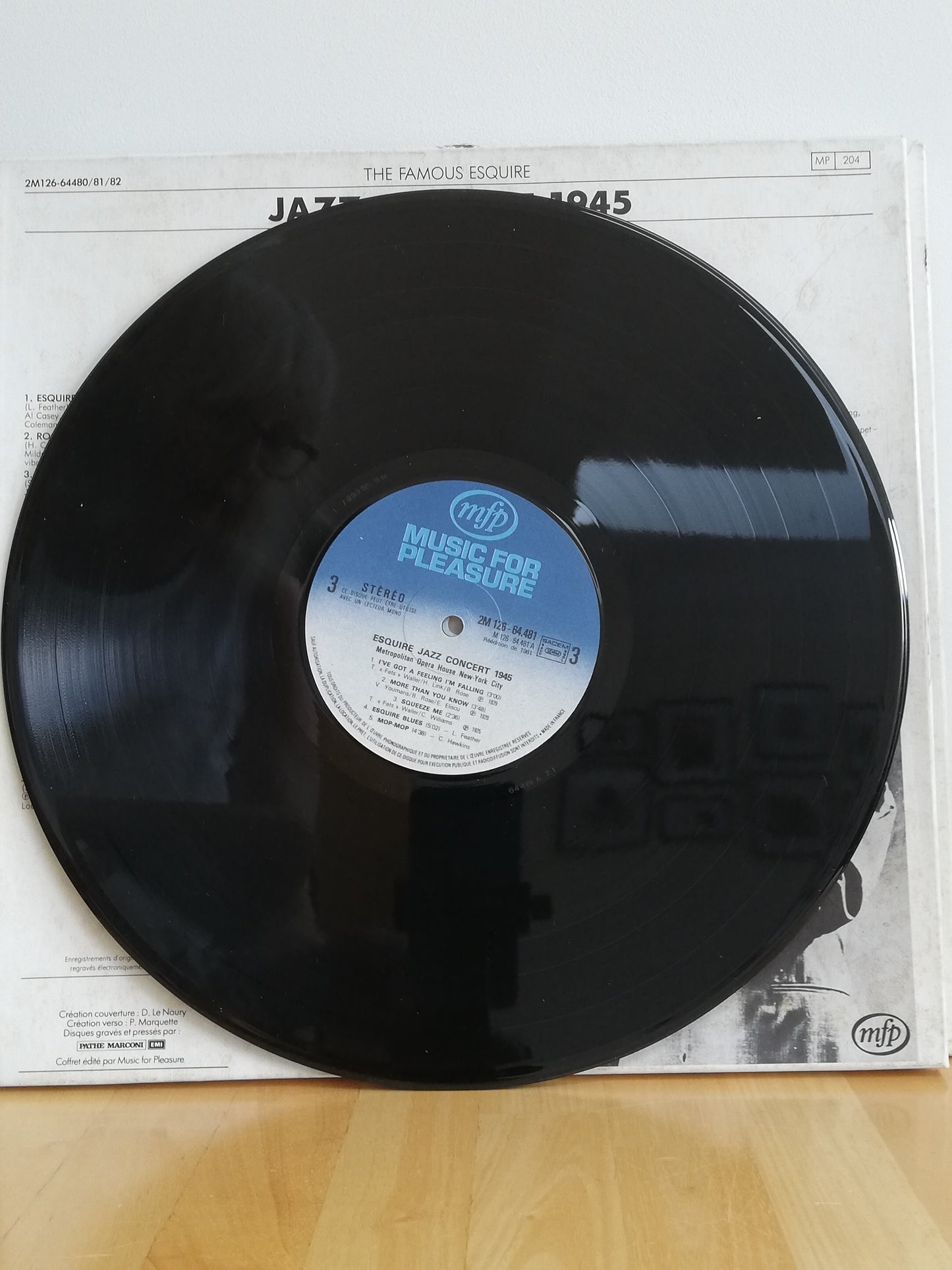 Various – The Famous Esquire Jazz Concert 1945 (Used 3LP)