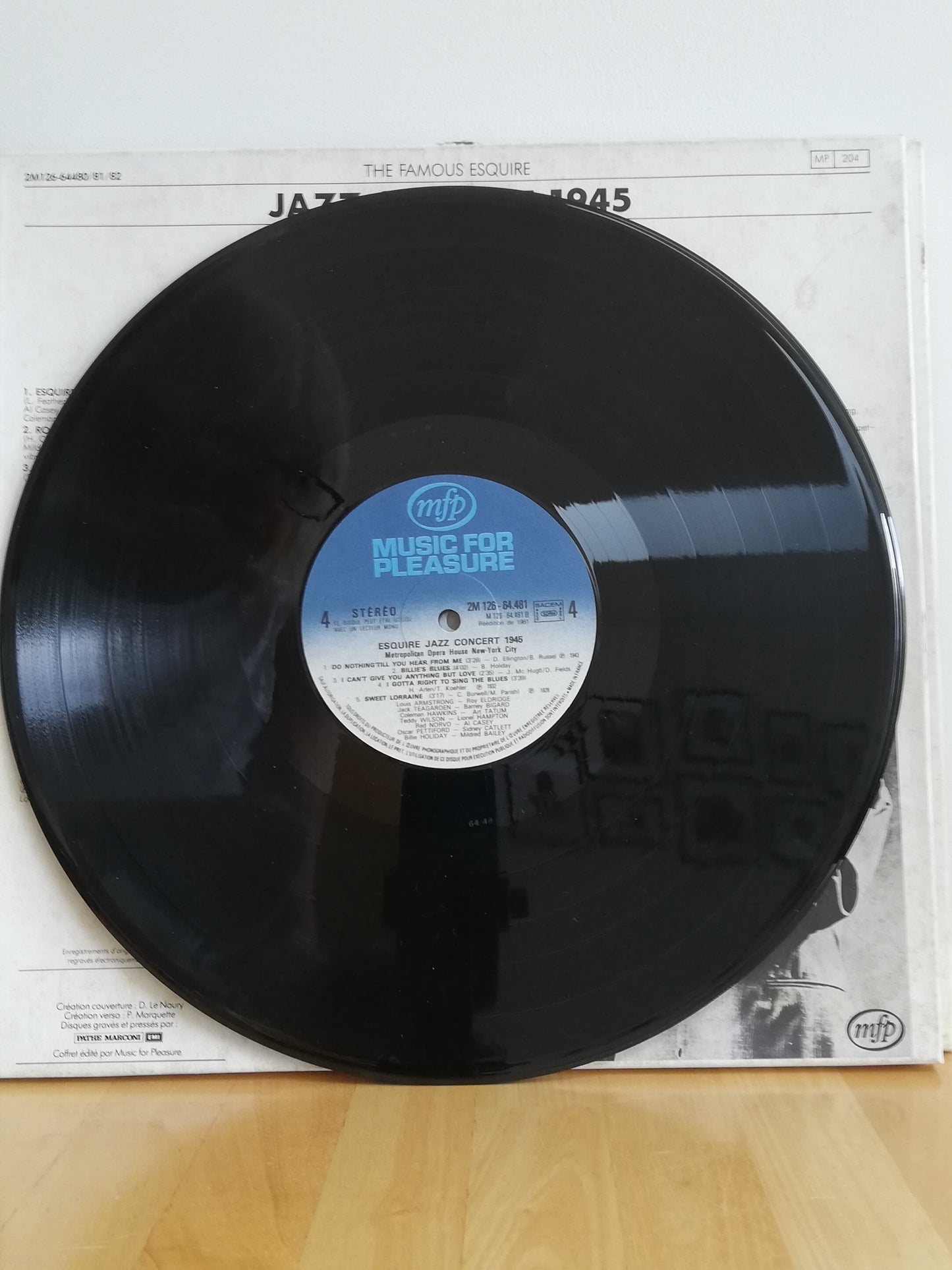 Various – The Famous Esquire Jazz Concert 1945 (Used 3LP)