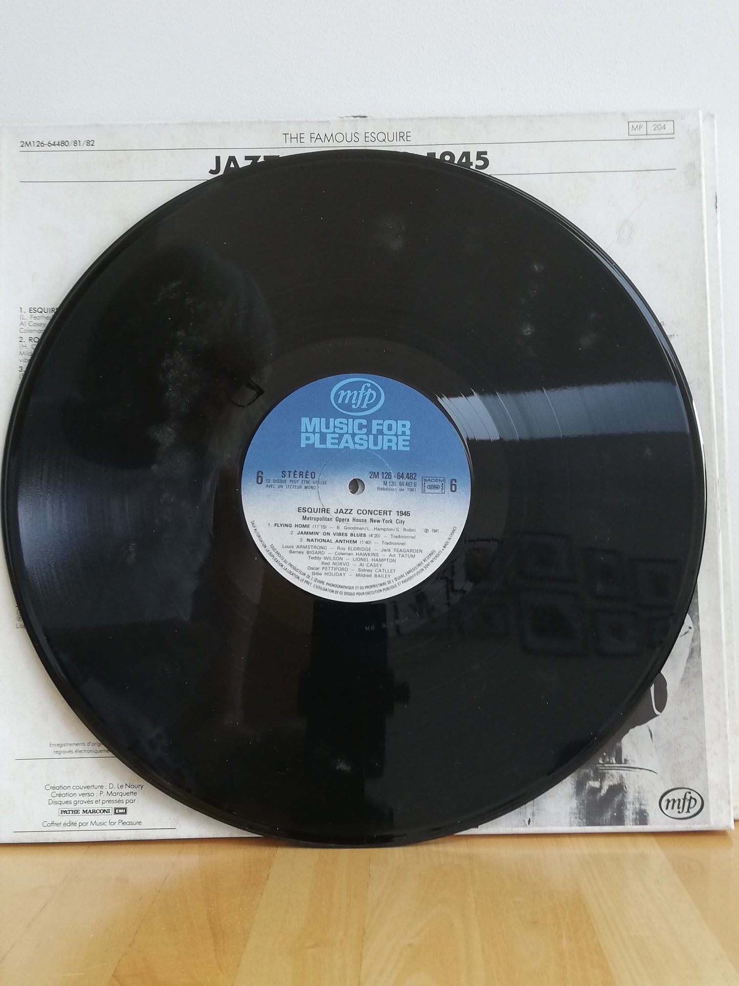 Various – The Famous Esquire Jazz Concert 1945 (Used 3LP)