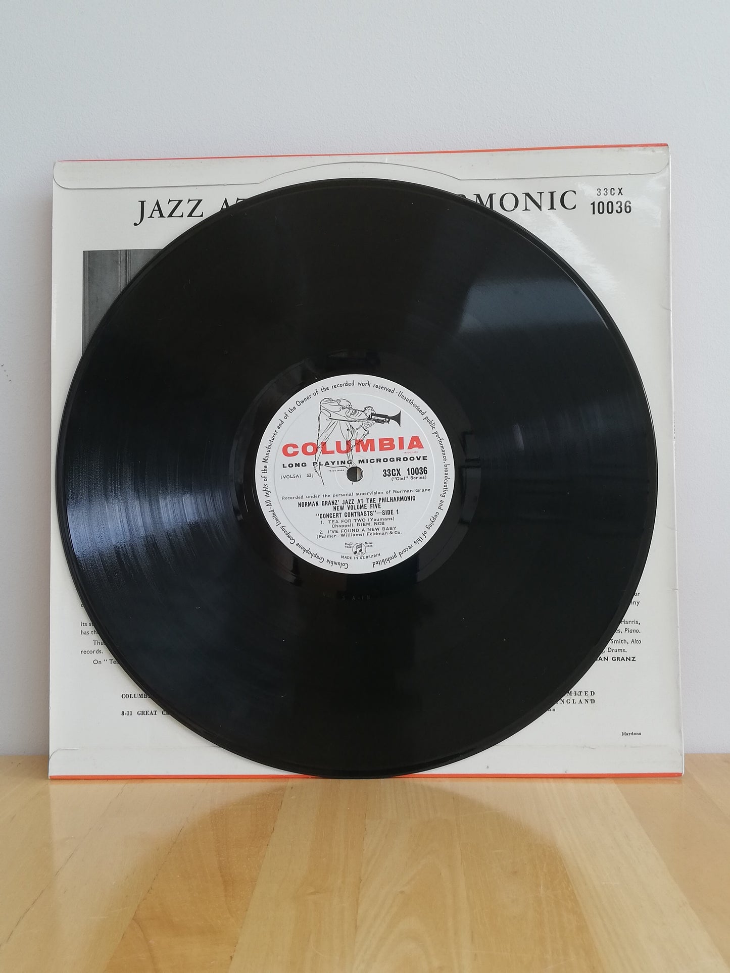 Norman Granz' Jazz At The Philharmonic New Volume 5 - Concert Contrasts (Used LP)