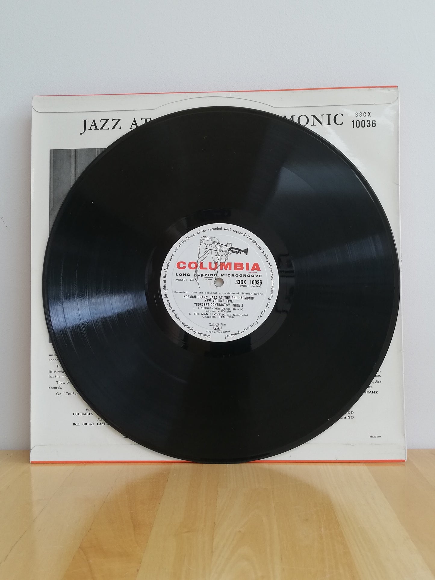 Norman Granz' Jazz At The Philharmonic New Volume 5 - Concert Contrasts (Used LP)