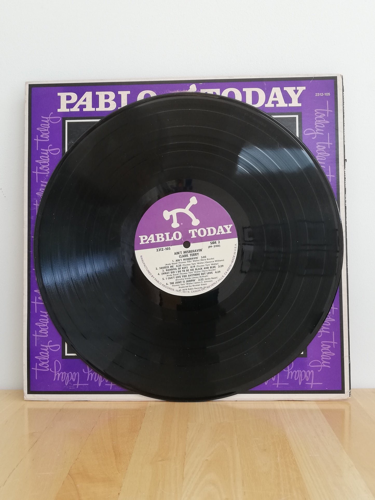 Clark Terry – Ain't Misbehavin' (Used LP)