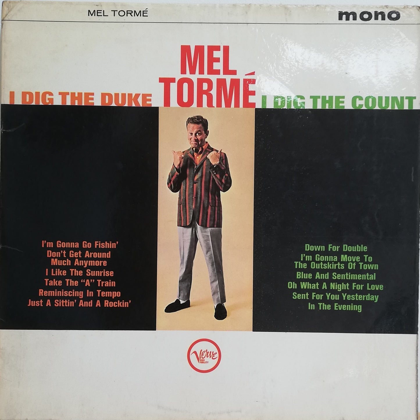 Mel Tormé – I Dig The Duke - I Dig The Count (Used LP)