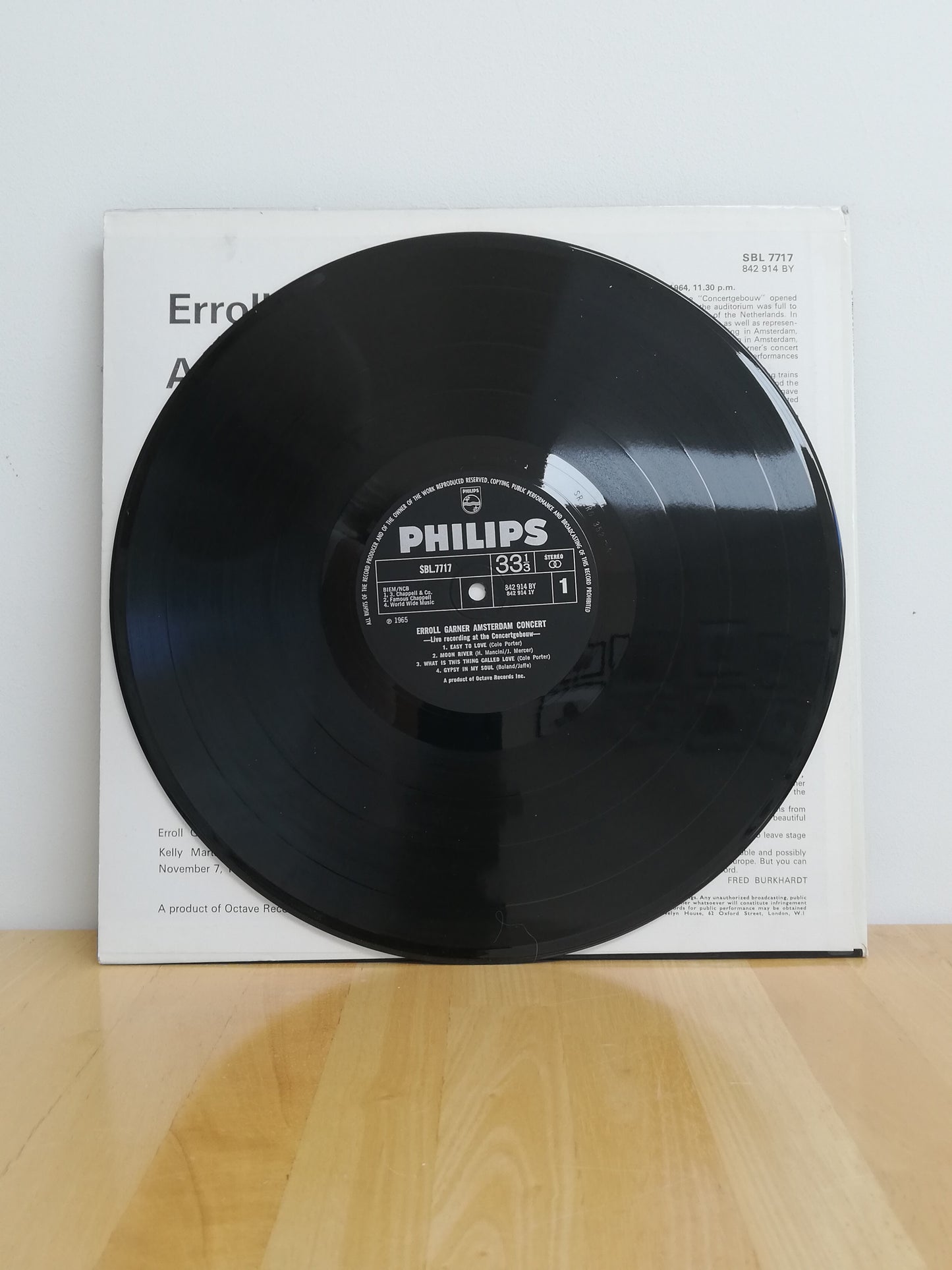Erroll Garner – Amsterdam Concert (Used LP)