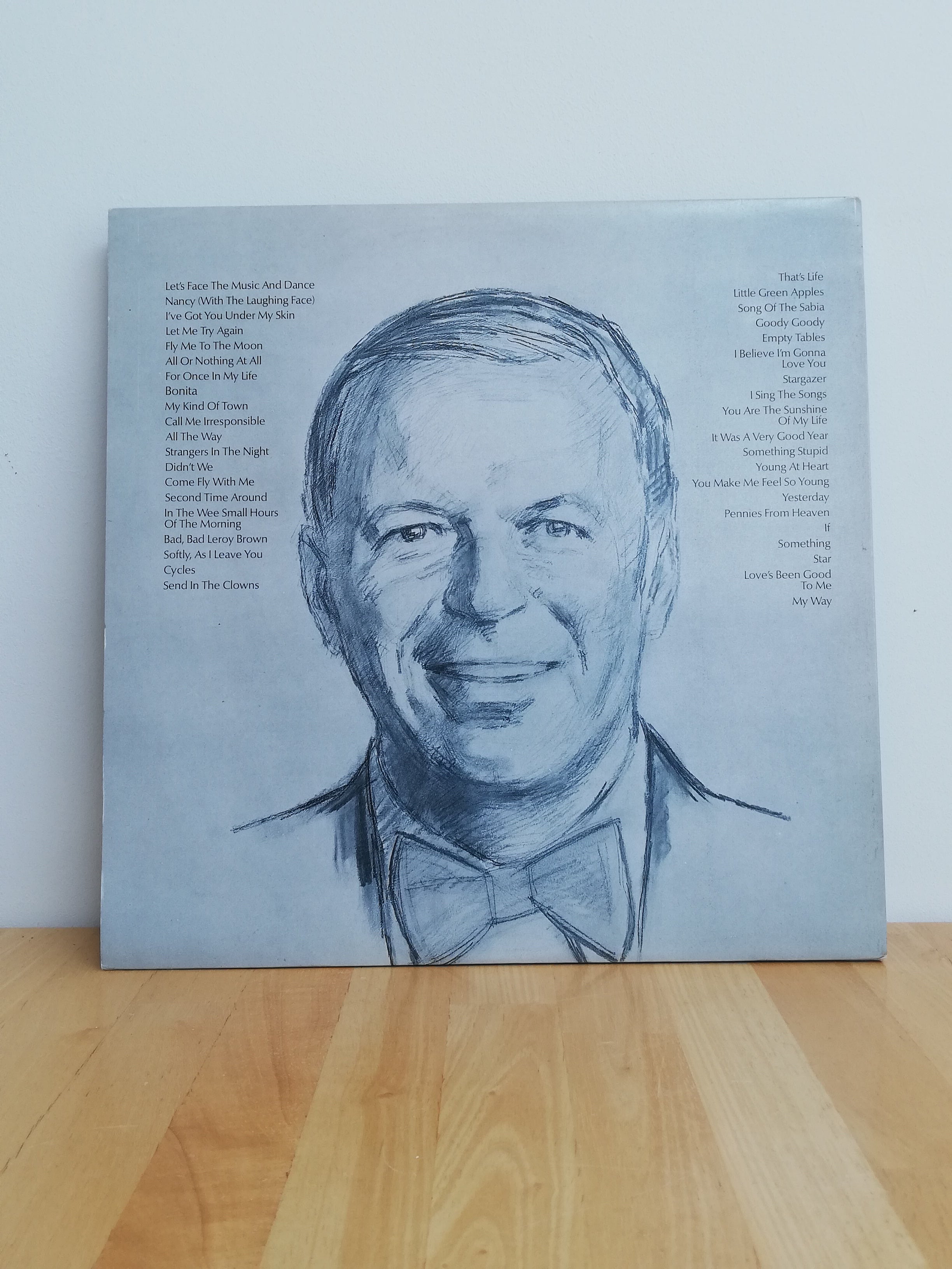 Frank Sinatra Portrait of Sinatra UK(英)盤 Frank Sinatra ‎– Portrait Of Sinatra (Forty Songs From The
