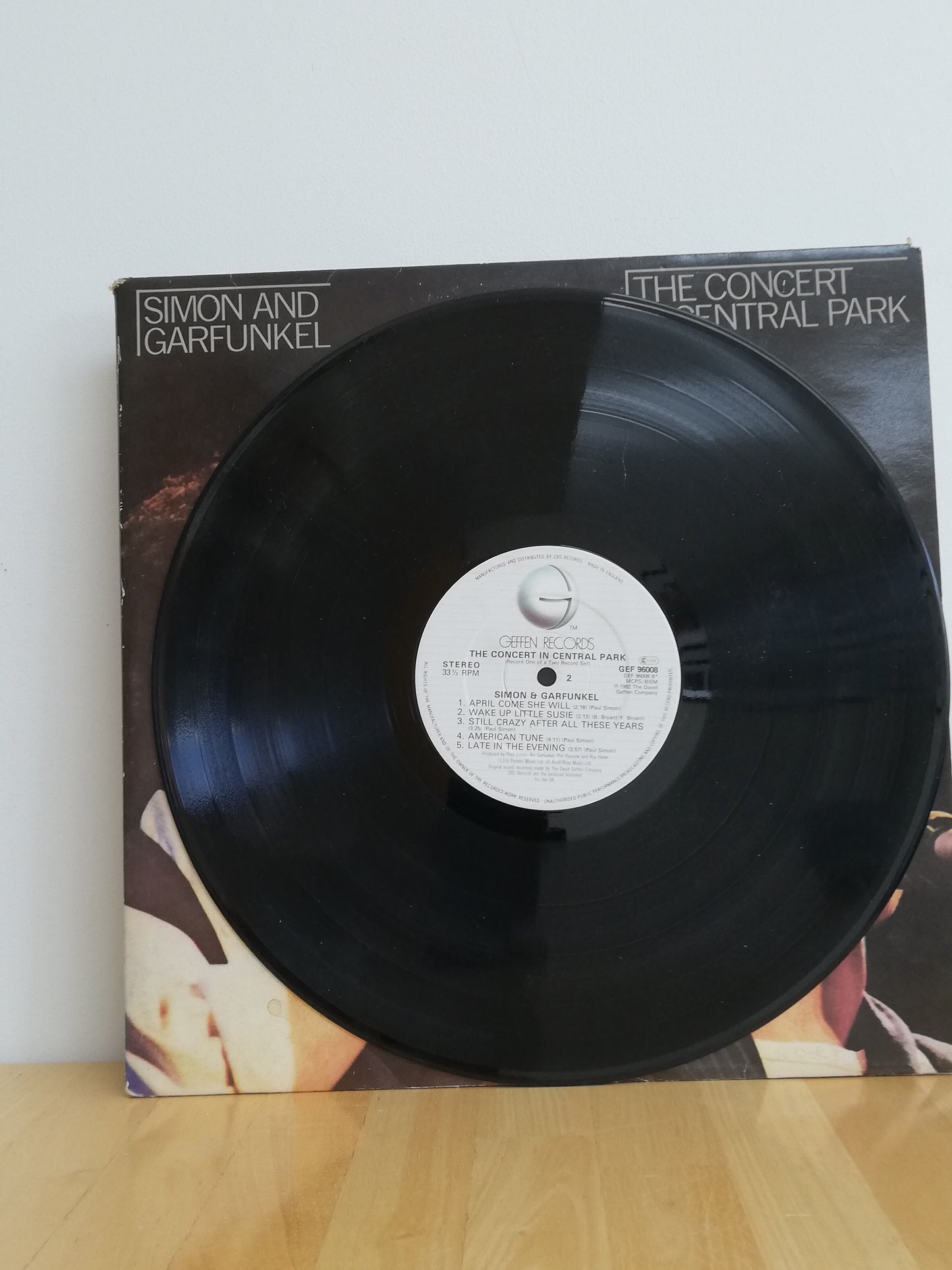 Simon & Garfunkel ‎– The Concert In Central Park (Used Vinyl 2LP)