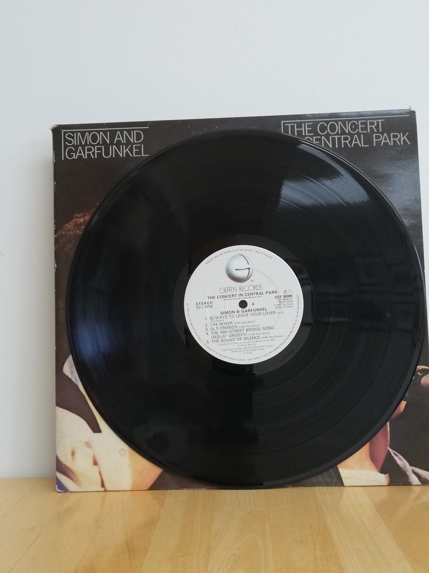 Simon & Garfunkel ‎– The Concert In Central Park (Used Vinyl 2LP)