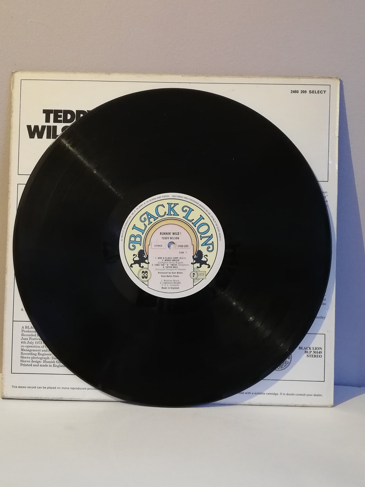 Teddy Wilson – Runnin' Wild (Used Vinyl LP)