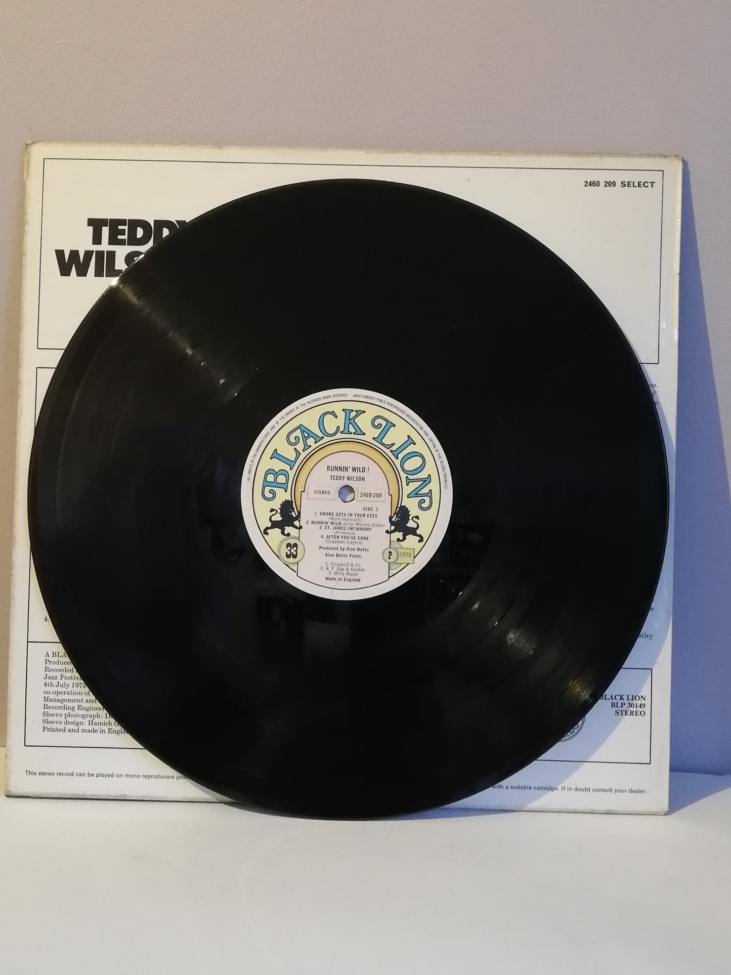 Teddy Wilson – Runnin' Wild (Used Vinyl LP)