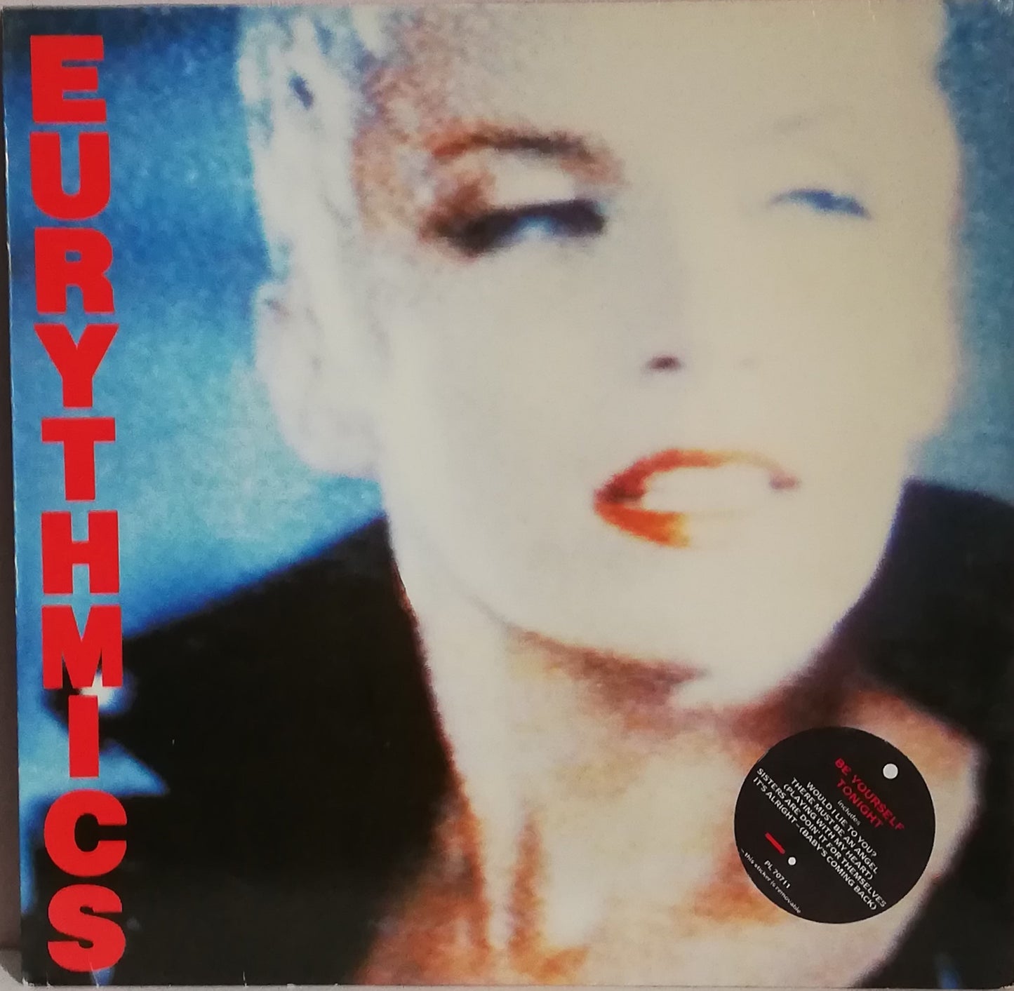 Eurythmics ‎– Be Yourself Tonight (Used LP Vinyl)