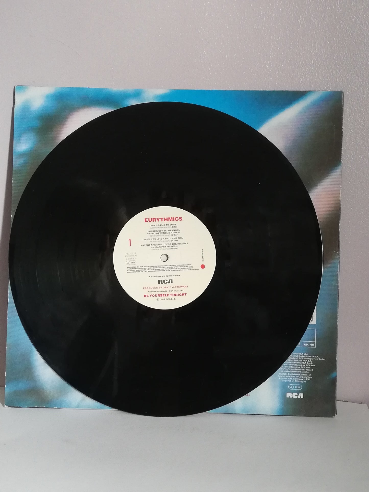 Eurythmics ‎– Be Yourself Tonight (Used LP Vinyl)