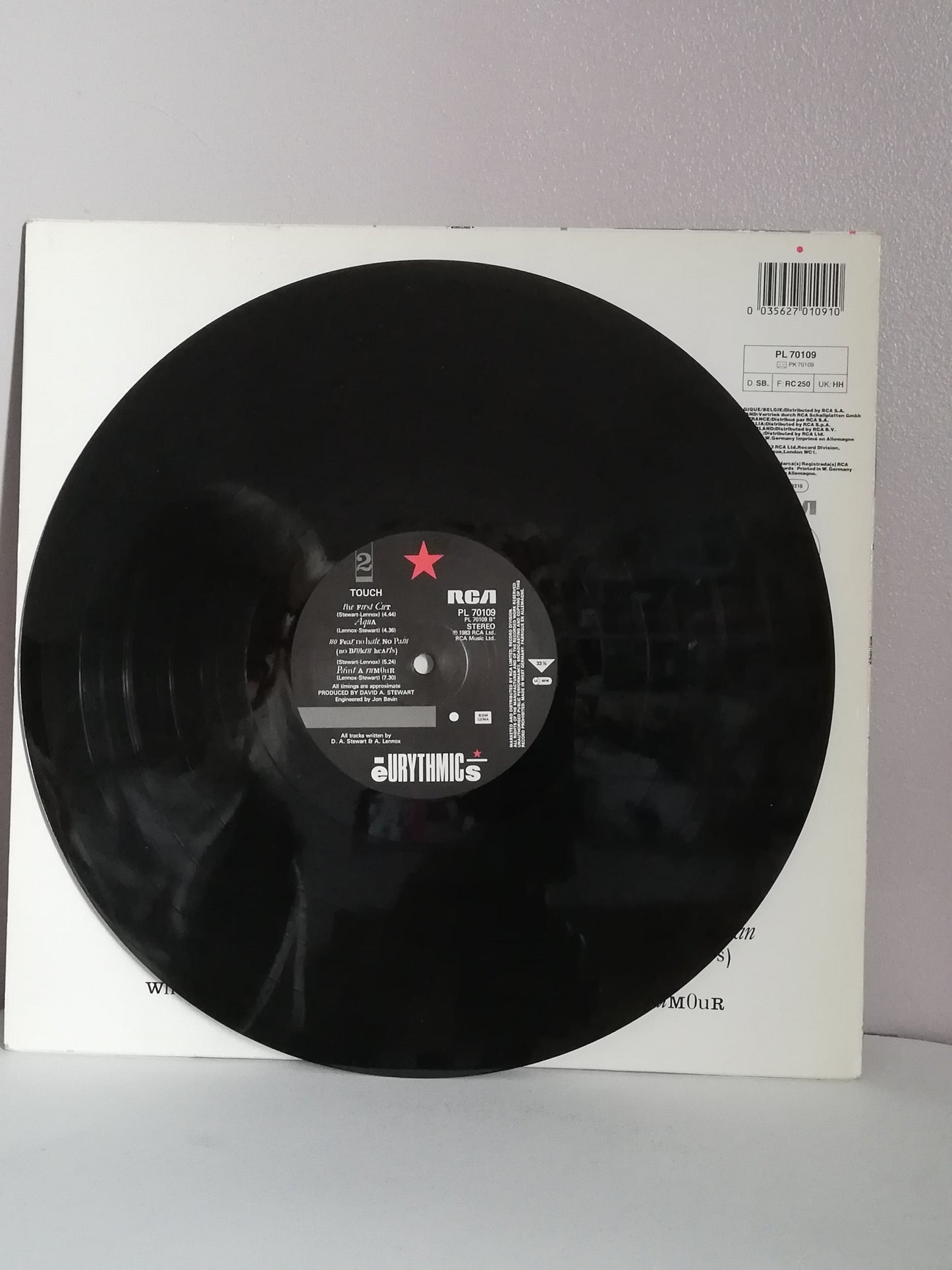 Eurythmics ‎– Touch (Used LP Vinyl)