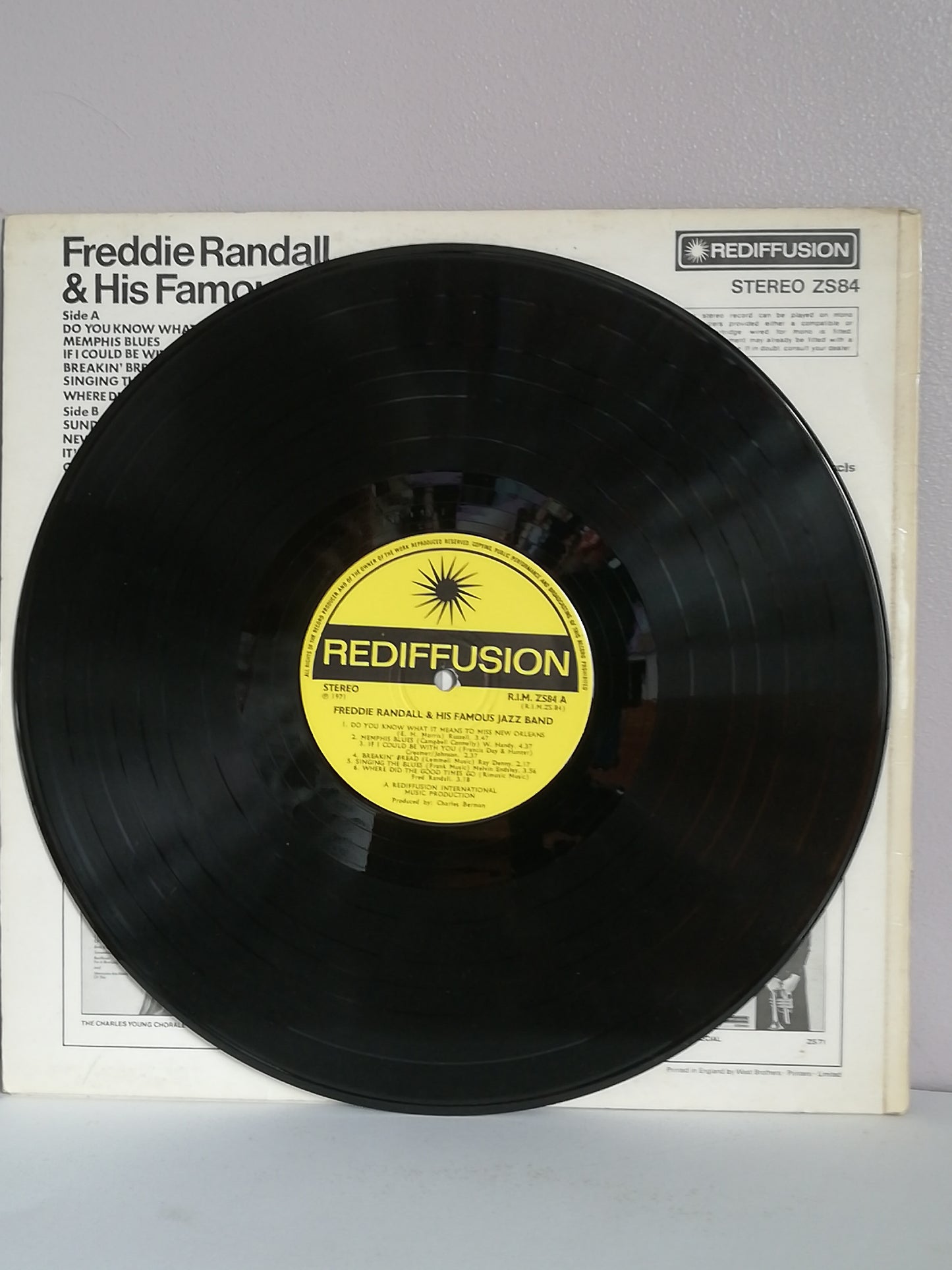 Freddie Randall & His Famous Jazz Band - Freddie Randall & His Famous Jazz Band (Used Vinyl LP)