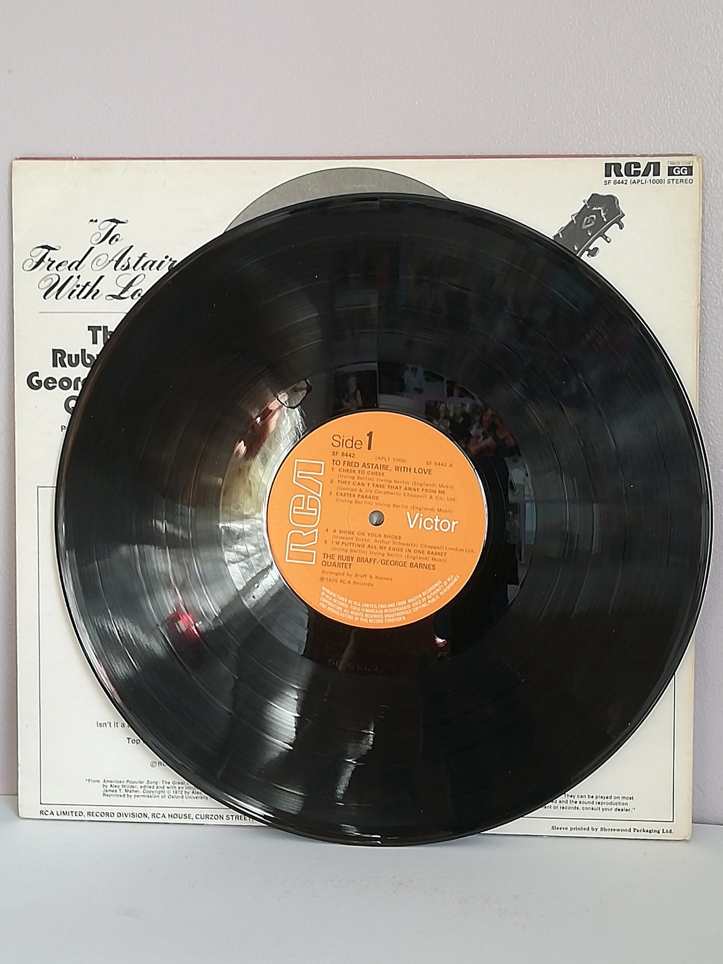 The Ruby Braff / George Barnes Quartet – To Fred Astaire With Love (Used Vinyl LP)