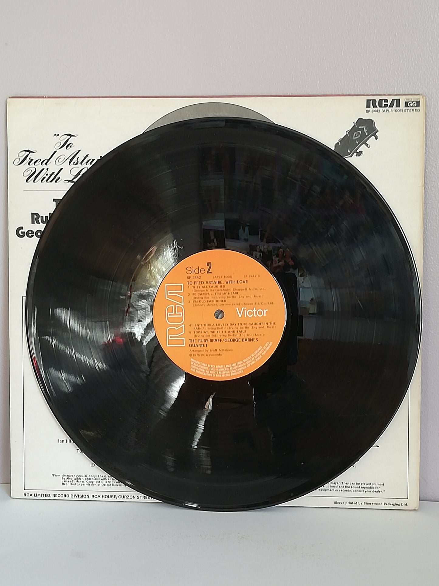 The Ruby Braff / George Barnes Quartet – To Fred Astaire With Love (Used Vinyl LP)