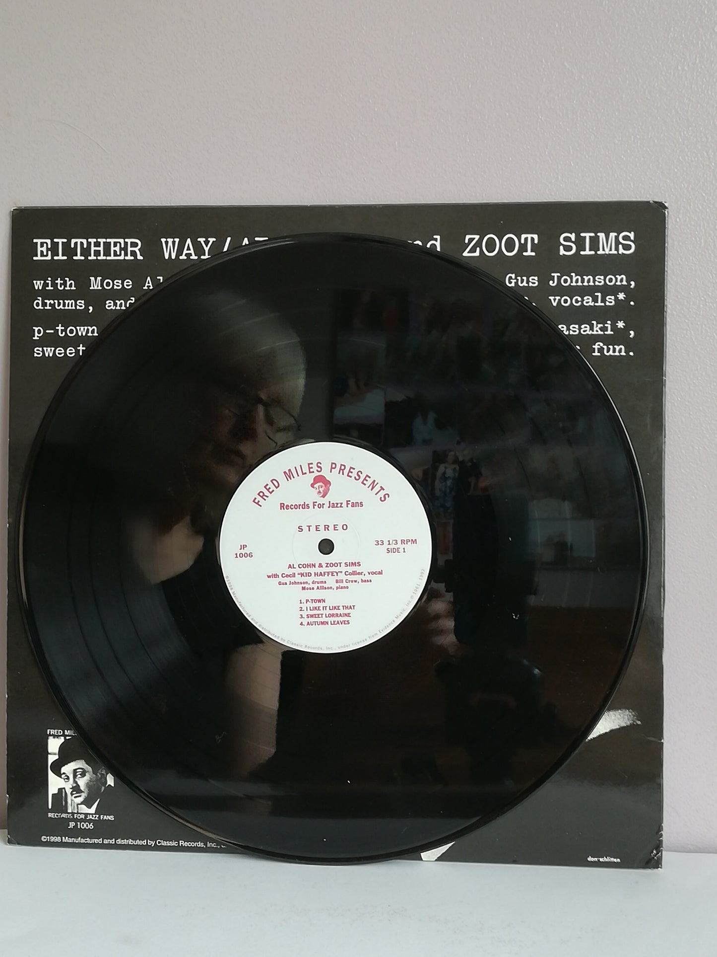 Zoot Sims And Al Cohn – Either Way (Used Vinyl LP)