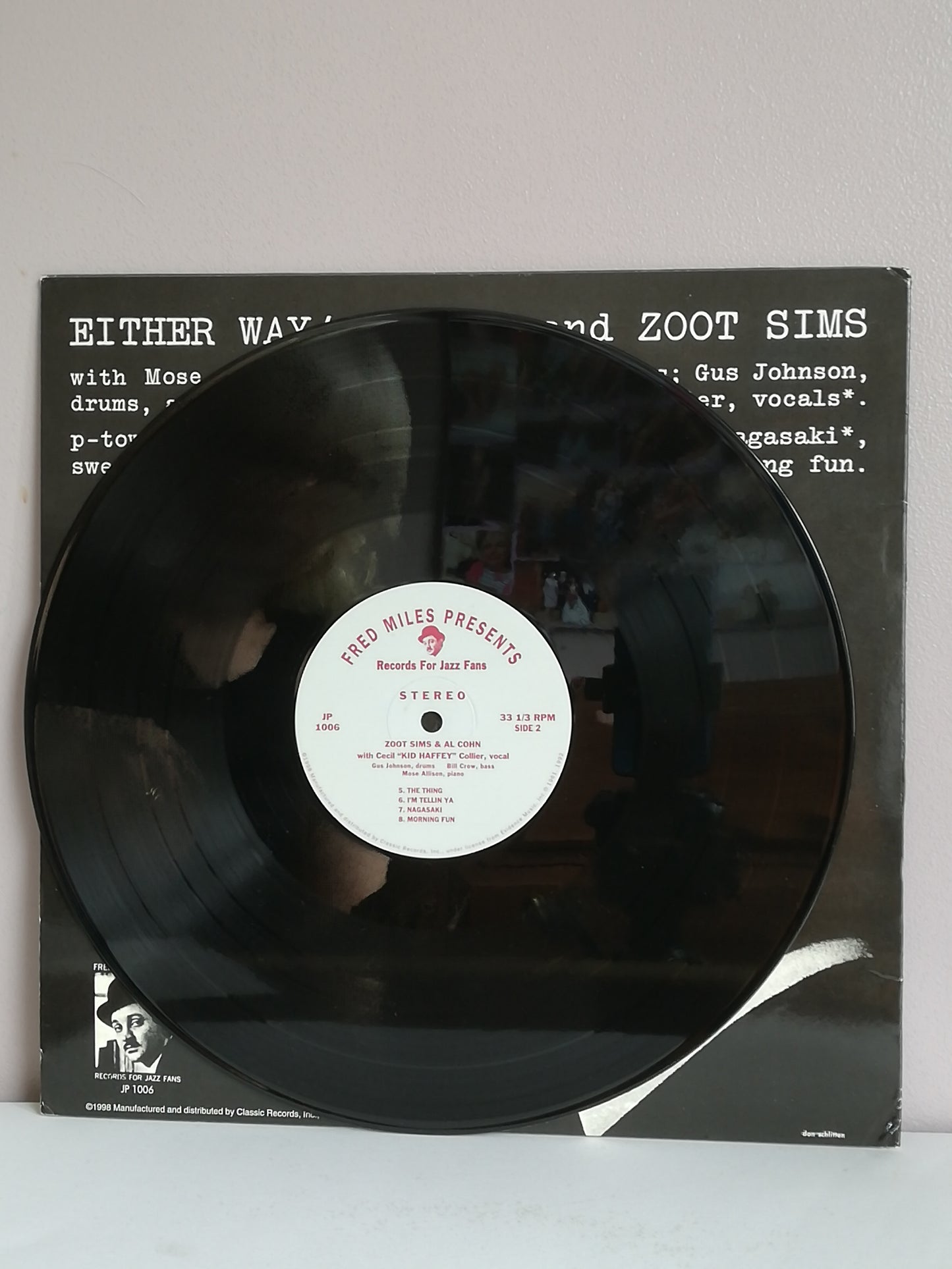 Zoot Sims And Al Cohn – Either Way (Used Vinyl LP)