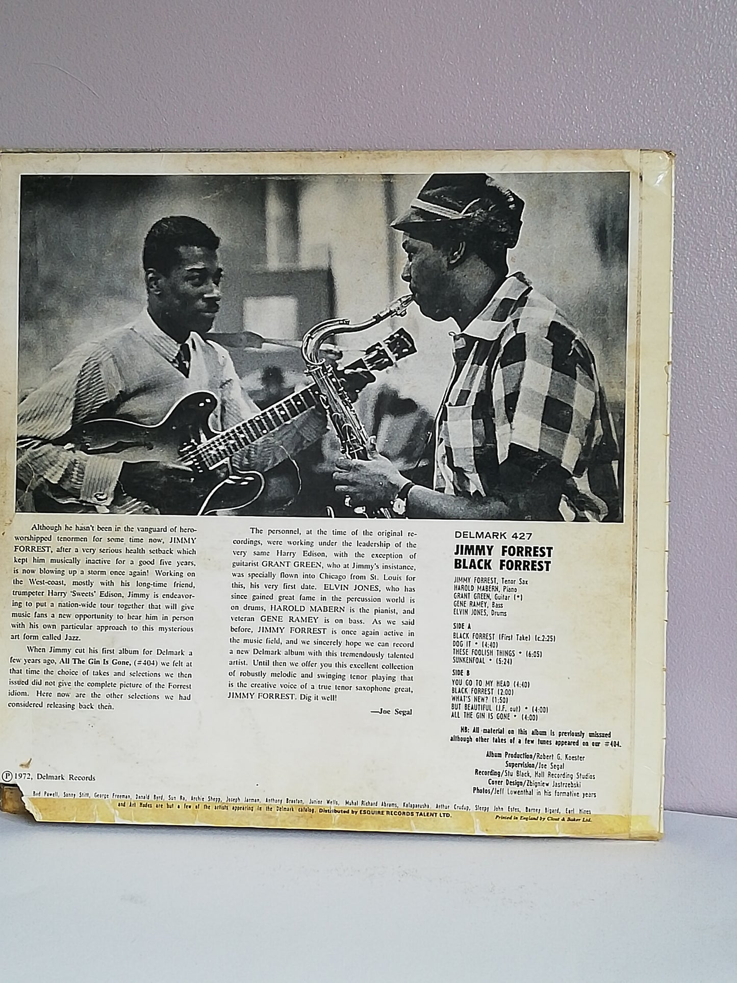 Jimmy Forrest – Black Forrest (Used LP)