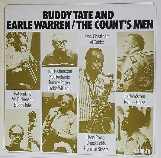 Buddy Tate and Earle Warren – The Count's Men (Used LP)