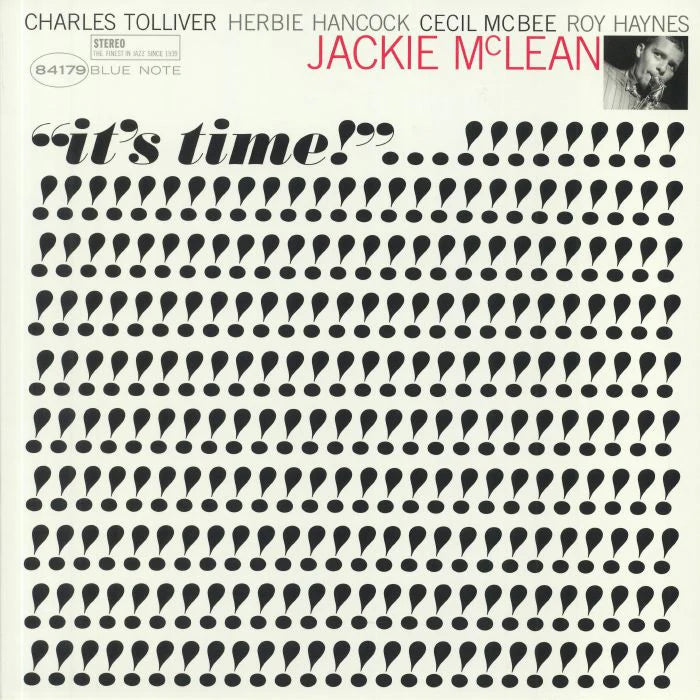 Jackie McLean – It's Time (Blue Note Tone Poet LP Vinyl)
