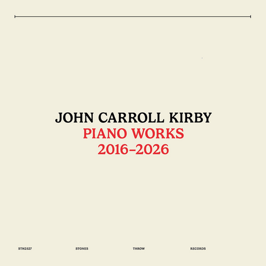 John Carroll Kirby - Piano Works 2016-2026  (Vinyl LP) PRE-ORDER