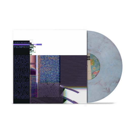 Lauren Bousfield - Palimpsest TRANSLUCENT BLUE & GREY LP (Vinyl LP) PRE-ORDER