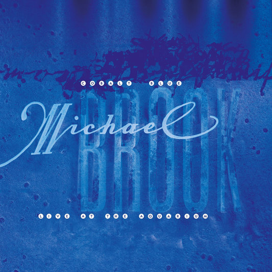 Michael Brook - Cobalt Blue & Live At The Aquarium CRYSTAL CLEAR 2LP (Vinyl LP) PRE-ORDER