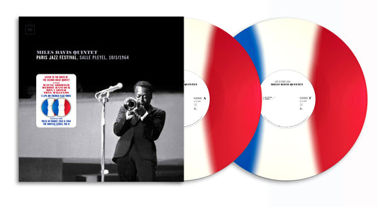 Miles Davis - Paris Jazz Festival, Salle Pleyel 10/1/1964 (Tricolour French Flag Vinyl 2LP) PRE-ORDER