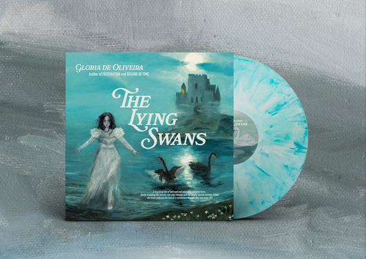 De Oliveira, Gloria - Lying Swans, The WHITE-BLUE MARBLED (Vinyl LP) PRE-ORDER