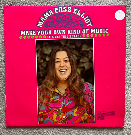 Mama Cass Elliot – Make Your Own Kind Of Music - It's Getting Better (Used LP)