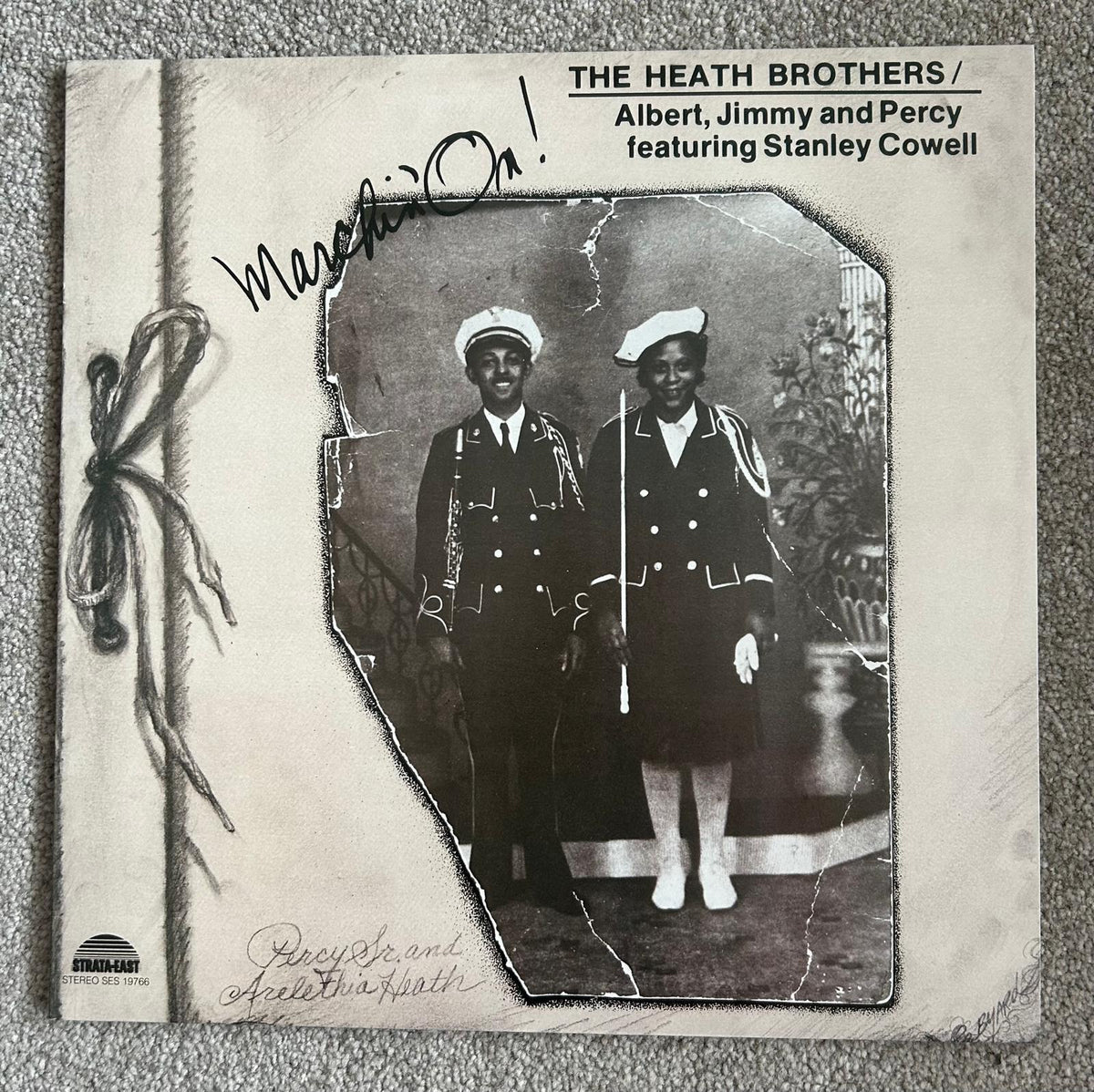 The Heath Brothers / Albert, Jimmy And Percy Featuring Stanley Cowell – Marchin On! (Used LP)