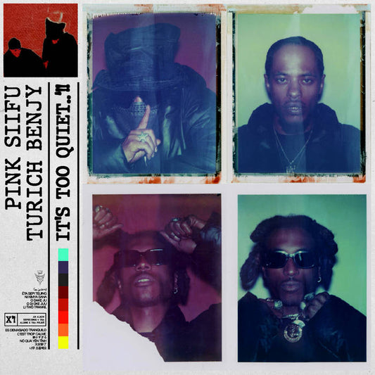 Pink Siifu & Turich Benhy - It'S Too Quiet..'!! 2LP (Vinyl LP) PRE-ORDER