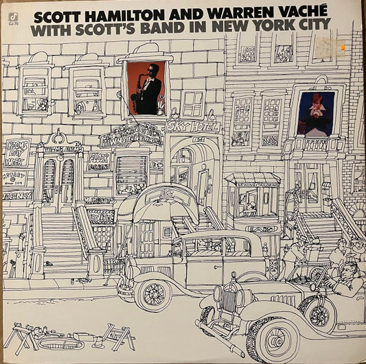 Scott Hamilton And Warren Vaché - With Scott's Band In New York City (Used LP)