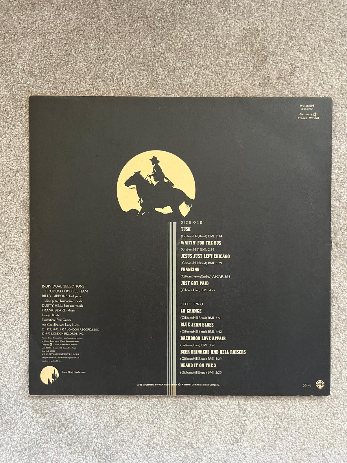 ZZ Top – The Best Of ZZ Top (Used LP)