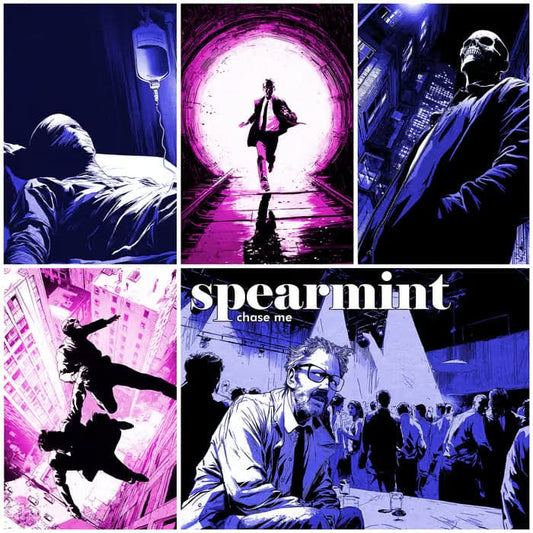 Spearmint - Chase Me BLACK VINYL (Vinyl LP) PRE-ORDER