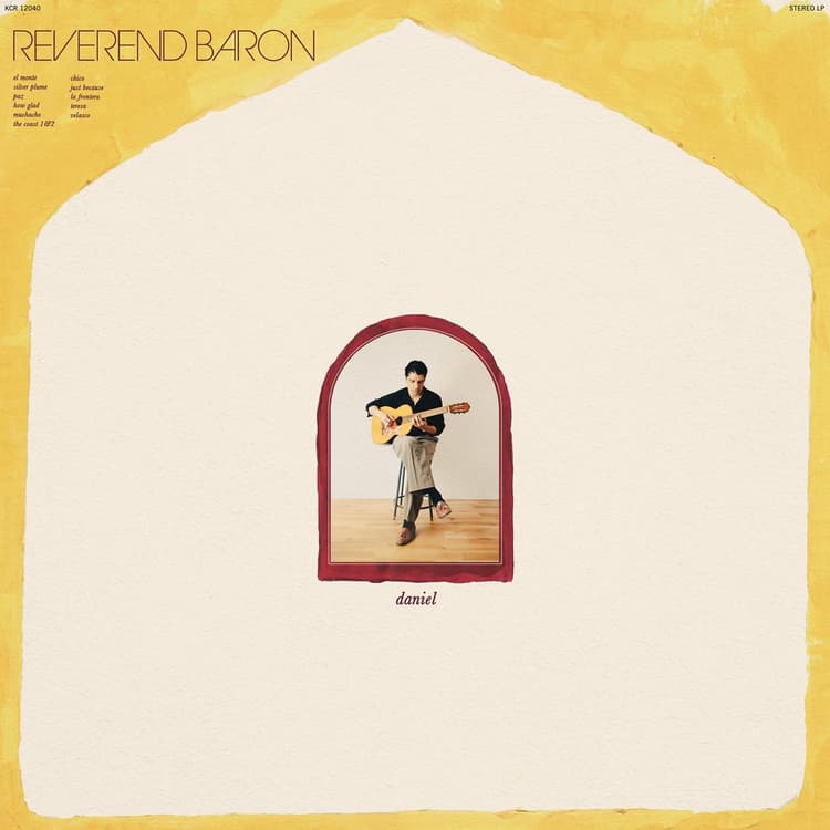 Reverend Baron - Daniel MAROON W/ BLACK SWIRL VINYL (Vinyl LP) PRE-ORDER