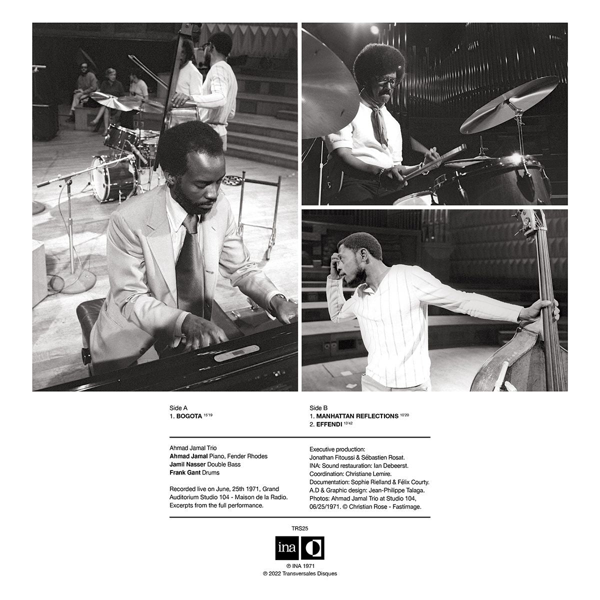 Ahmad Jamal - Live In Paris (1971) (Lost ORTF Recordings) (Vinyl LP)