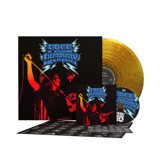 The Go - Free Electricity LOSER EDITION METALLIC GOLD VINYL (Vinyl LP) PRE-ORDER