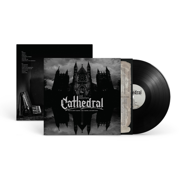 John Carpenter, Cody Carpenter, & Daniel Davies - Cathedral BLACK VINYL (Vinyl LP) PRE-ORDER