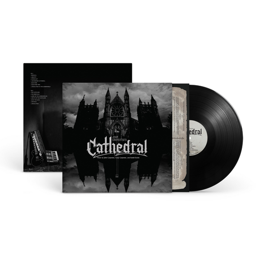 John Carpenter, Cody Carpenter, & Daniel Davies - Cathedral BLACK VINYL (Vinyl LP) PRE-ORDER