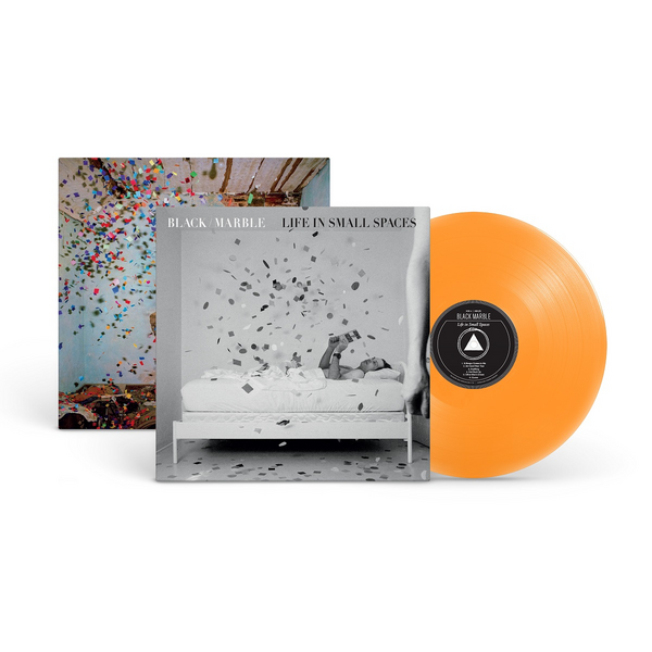 Black Marble - Life In Small Spaces TRANSPARENT ORANGE VINYL (Vinyl LP) PRE-ORDER