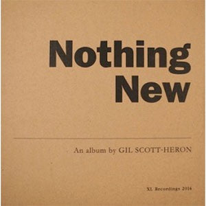 Gil Scott-Heron - Nothing New (LP Vinyl)