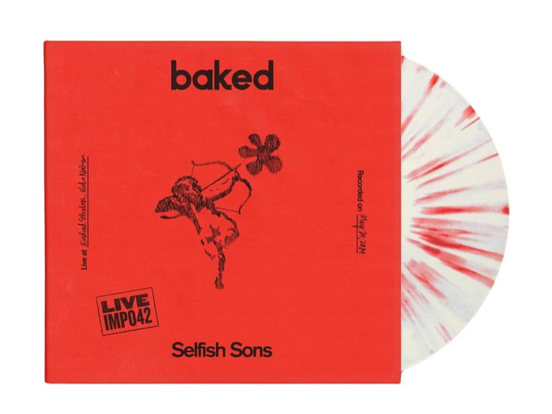Selfish Sons - Live At Kindred Studios (White With Red Splatter Vinyl) WHITE WITH RED SPLATTER (Vinyl LP) PRE-ORDER