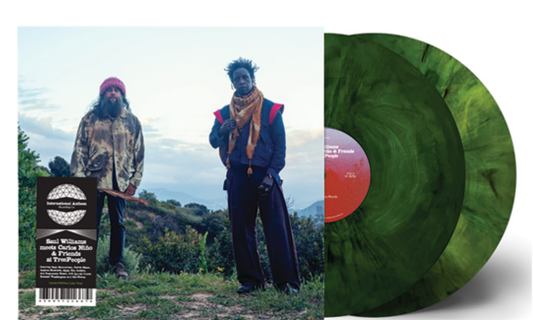 Saul Williams, Carlos Nino & Friends - Saul Williams, Carlos Nino & Friends At Treepeople (Green Splatter Vinyl)  (Vinyl LP) PRE-ORDER