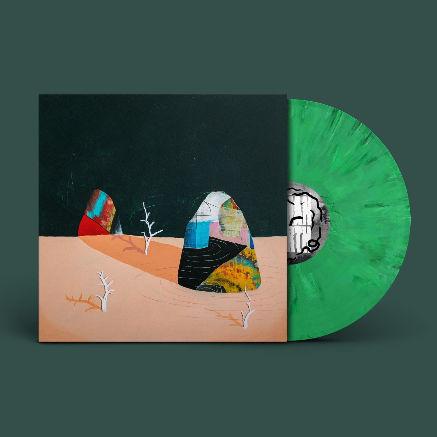 Sly & The Family Drone - Moon Is Doom Backwards (Glistening Green' Deluxe Eco Mix Vinyl LP) PRE-ORDER