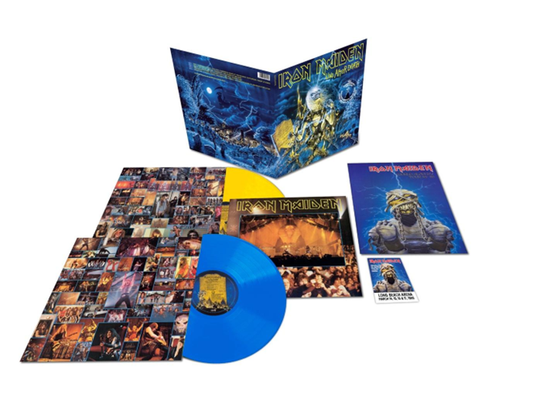 Iron Maiden - Live After Death (40th Anniversary Ltd Edition Collectors 2LP Blue & Yellow PRE-ORDER