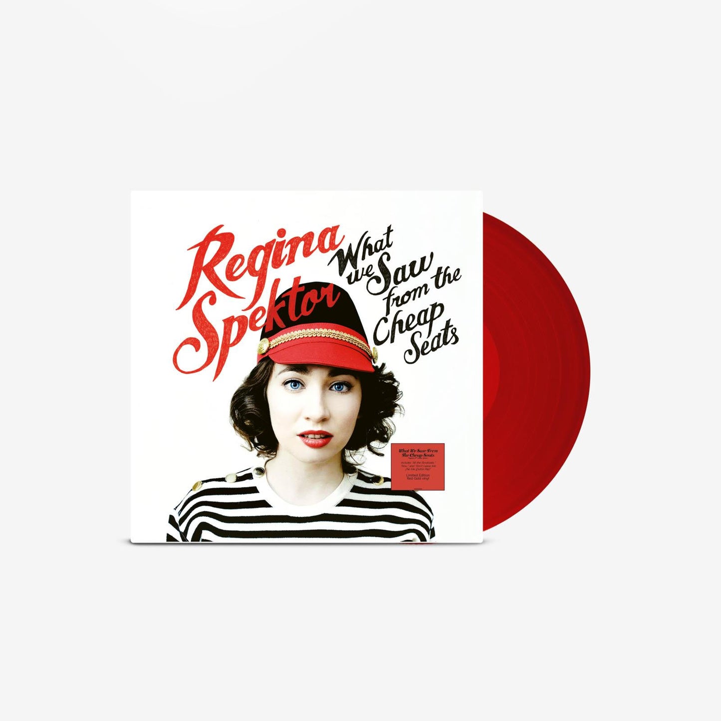 Regina Spektor - What We Saw from the Cheap Seats (Translucent Red Clear Vinyl LP) PRE-ORDER