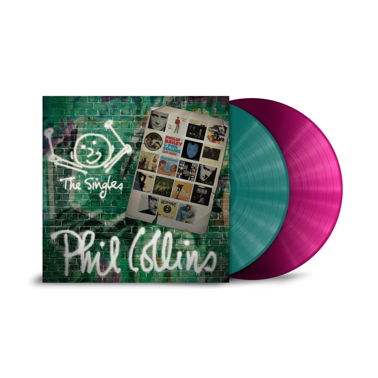 Phil Collins - The Singles (Transparent petrol and magenta Vinyl 2LP) PRE-ORDER
