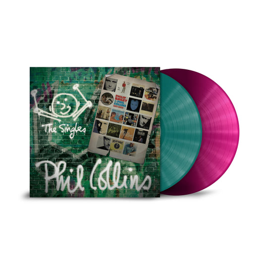 Phil Collins - The Singles (Transparent petrol and magenta Vinyl 2LP) PRE-ORDER