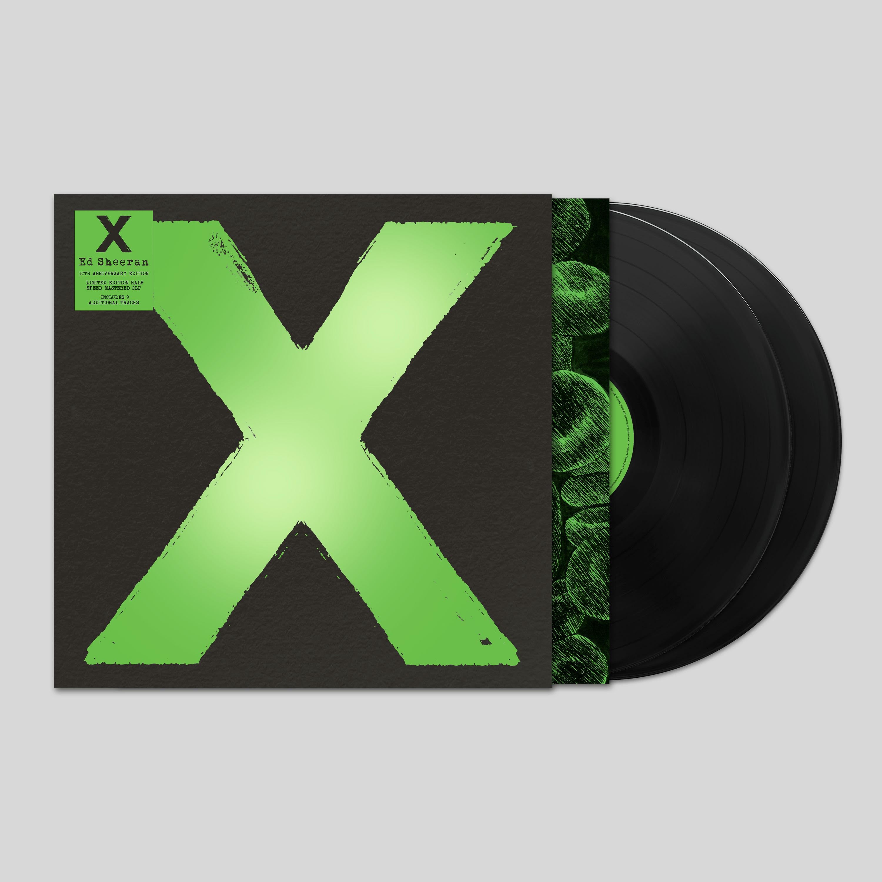 Ed Sheeran - x (10th Anniversary Edition) (2LP Black Vinyl Half 